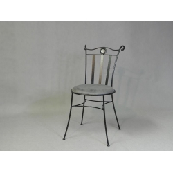 Krzesło Caffe wysokość 84 cm z siedziskiem tapicerowanym